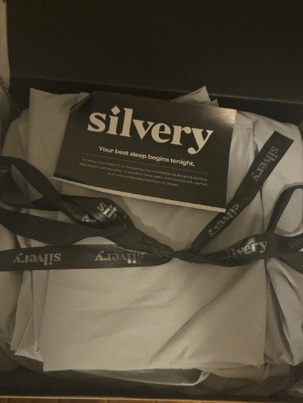 Silvery Rest Cool Sheets -Twin